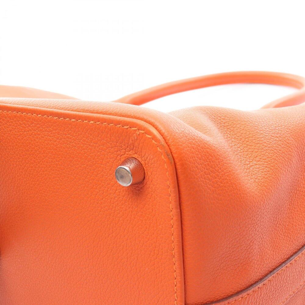 Hermes Toolbox 26 Handbag, Evercolor, Women's, Orange - Picture 8 of 15